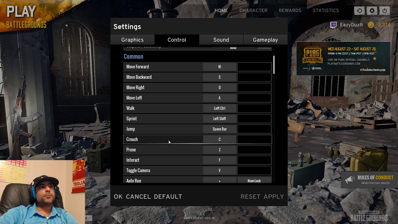 How To Set Crouch Jump Button Binding For PlayerUnkown's Battlegrounds ...