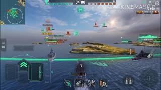 《WoWs Blitz》Battle to Win #17 Tier8 摩耶【字幕実況】