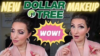 Testing *NEW* Dollar Tree Makeup || $1.25 Makeup Try-On || Dollar Store High-End