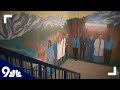 Mural inspires frontline hospital workers