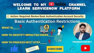 ServiceNow Basic Auth Restriction | Basic Authentication Enforcement | Complete Guide
