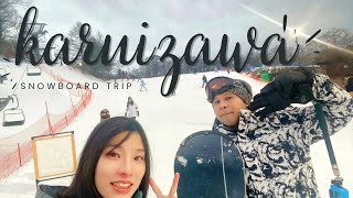 JAPAN WINTER VLOG | Main Snowboard di Karuizawa Ski Resort, Nagano