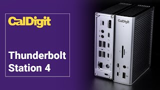 Meet the CalDigit TS4 | Thunderbolt Station 4 | 18 Port Dock