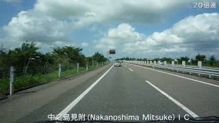 [HD] 富山～新潟 （北陸道2/2） 20倍速 Hokuriku expressway 2 of 2