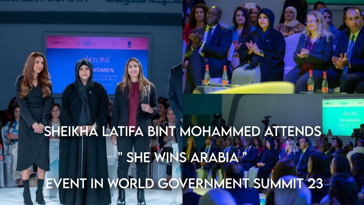 Sheikha Latifa Bint Mohammed Attends " She Wins Arabia " Event At World ...