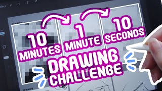 10 Minutes - 1 Minute - 10 Seconds Challenge!