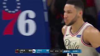 Sixers' Ben Simmons Tallies 17 points, 9 rebounds and 14 assists in Playoff Debut