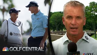 Jim Furyk split with longtime caddie Mike 'Fluff' Cowan was 'amicable' | Golf Central | Golf Channel