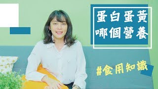 蛋事又如何 04｜蛋白蛋黃哪個營養呢？