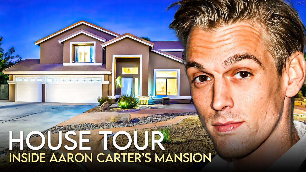 Aaron Carter | House Tour | $1 Million Lancaster Mansion & More - YouTube