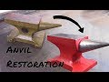 Restoration Of An Old East German Anvil