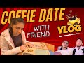 coffee date with friend!!    #trending