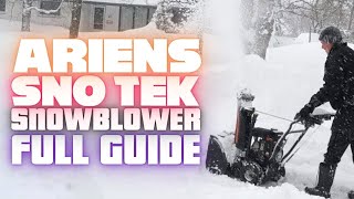 The Best Snowblower for Deep and Heavy Snow 😀👌 Ariens Sno Tek Snowblower Full Guide and Review