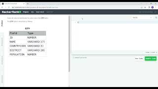 HackerRank SQL || Select ALL || SQL Learning
