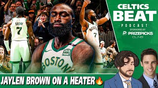 Jaylen Brown on Absolute HEATER | Celtics Beat w/ Brian Barrett