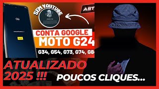 Como Desbloquear Conta Google Moto G24 Motorola