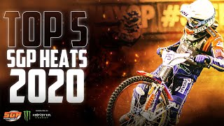 Top 5 Speedway GP Heats in 2020! | FIM Speedway Grand Prix