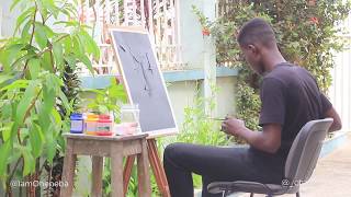 Live Painting - @iamOheneba |Chaskele Sessions