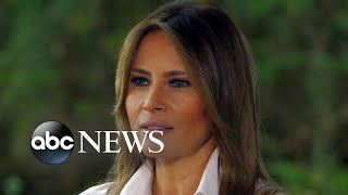 First lady Melania Trump on immigration, family separation and 'the jacket' (NIG