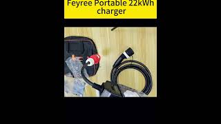 portable 22KW ev charger