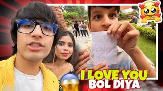 I Love You Bol Diya😱😂 || Sourav Joshi Vlogs#souravjoshivlogs