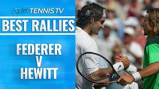 Roger Federer v Lleyton Hewitt: Greatest ATP Rallies