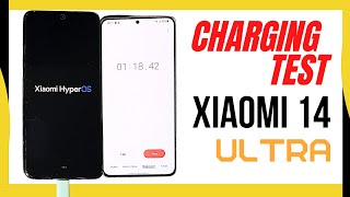 Xiaomi 14 Ultra Battery Charging test 0% to 100% | 90W 5000 mAh