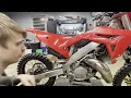 incredible cr125 transformation with txrace