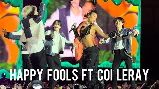 230528 Happy Fools feat Coi Leray TXT Tomorrow X Together Tour Act: Sweet Mirage LA Concert Fancam