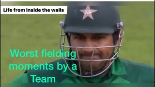 VIdeo Mix | 15 worst fielding moments from cricket by a team | Pakistan Cricket Team | VM