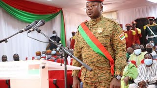 Burkina Faso's junta sworn in as president