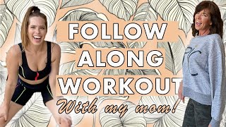 MOTHER'S DAY WORKOUT | Low Impact | Meditation | Full Body Follow-Along Burn for You and Your Momma!