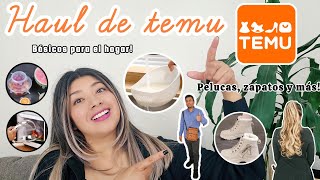 HAUL DE TEMU/BASICOS PARA TU COCINA/PELUCAS😱/ZAPATOS Y MÁS ✅️