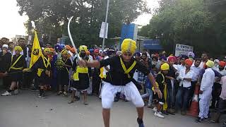 Single Kirpan play at Batala by Khalsa gatka group