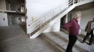 Inside the old downtown Waco jail, next to the McLennan County Courthouse
