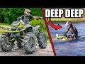 Giant FOUR-WHEELER VS FLOODED BACKYARD!