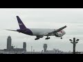 ✈ 4k フェデックスは世界最大のb777fオペレーター @narita airport rwy16r 成田空港 nrt