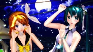 【MMD】めんぼう式ミクさんリンさんで「love\u0026joy」