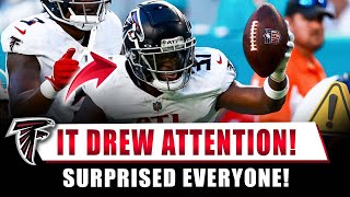 IT DREW ATTENTION! 🔥 Surprised everyone! ATLANTA FALCONS NEWS