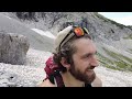 alpspitze klettersteig aufstieg übers matheisenkar 1850 hm via ferrata an der zugspitze