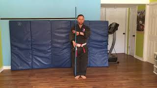 Elite karate Second bow form.