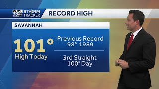 Record breaking heat wave continues
