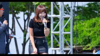 [Fancam/직캠]140927 구미 나눔워킹 홍진영 Talk