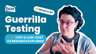 Guerrilla Testing Explained: Fast User Research for Better UX & Product Decisions