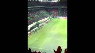 Sporting - Lamps ( Taça de Portugal 2015-16 ) - Após o golo de Slimani