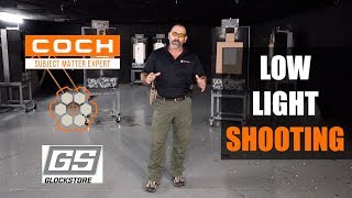 Retired Navy SEAL Demonstrates Low Light Shooting Techniques