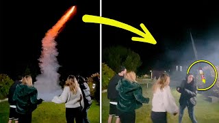 FIREWORK ACCIDENT CAUGHT ON CAMERA!! #Shorts