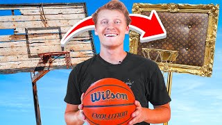 Building Custom Basketball Hoops Battle!