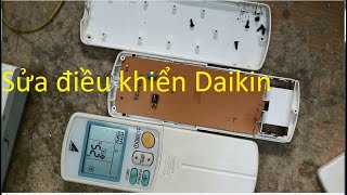 Điều khiển điều hòa Daikin :cấu tạo,các hư hỏng hay gặp