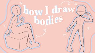 🌷How i Draw [female] Bodies // anatomy tips🌷